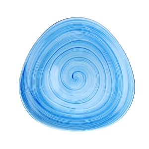 Farfurie triunghiulara Giotto blue 27x28 TY000271052