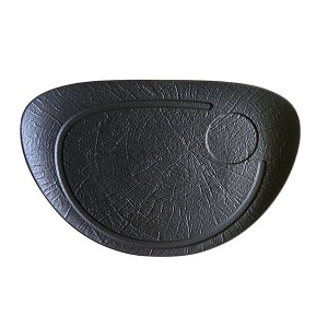 Platou oval steak Vulcania 37x25 cm VU034370779