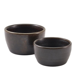 Ramekin Terra Porcelain Black 7cl/2.5oz RAM-PBK2