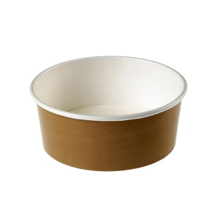 Set 24buc bol salata kraft 15x6cm H0758