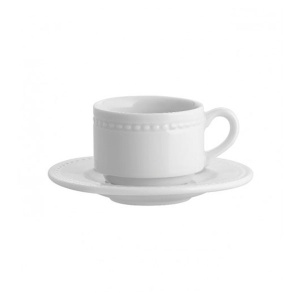 Set ceasca si farfurie cafea Perla 13cl 21101977