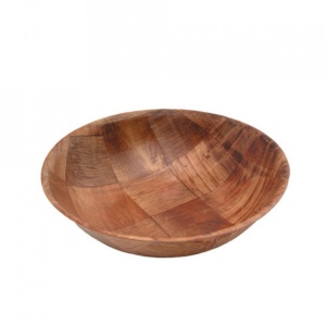 Bol lemn servire 20.3x5cm GC110