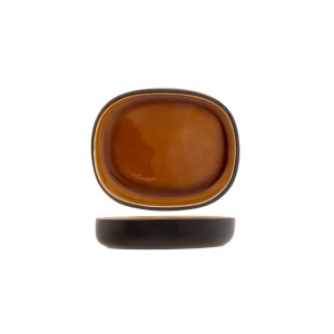 Bol oval garnitura Tallina Brown 11x9cm 9118113