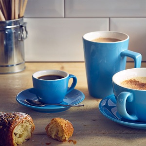 Cana mug Genware Porcelain 34cl Blue 322135BL