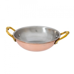 Caserola servire cupru D13.5XH6cm 3913599