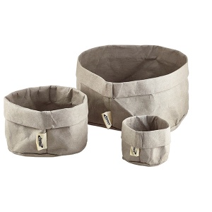 Cos paine maro hartie reciclabila 13Dia x 10cm WPB-13