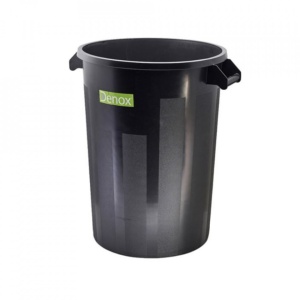 Cos praf negru Genware 100L 23102