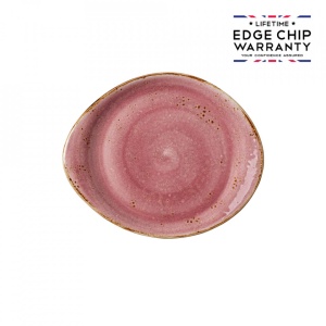 Farfurie asimetrica aperitiv Raspberry Steelite Craft 25.5cm 12100521