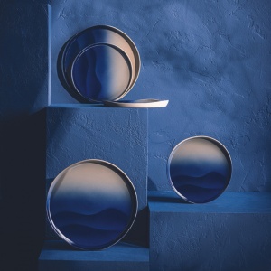 Farfurie desert Brume Blue 20cm 243709