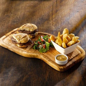 Platou servire lemn din maslin 40X21cm OWSB