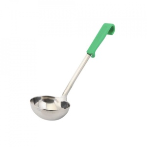 Polonic supa maner plastic verde Genware 34cm 577-03G