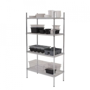 Raft 4 niveluri Genware 122x45x183cm 222-4818