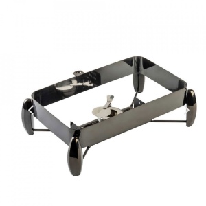 Rama suport chafing dish 1/1 gaz-inductie negru 10427