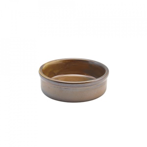 Vas cuptor Terra Porcelain Rustic Copper 10cm TD-PRC10