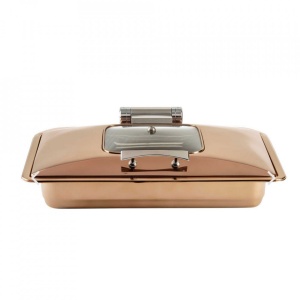 Chafing dish 1/1 gaz-inductie Copper 10423