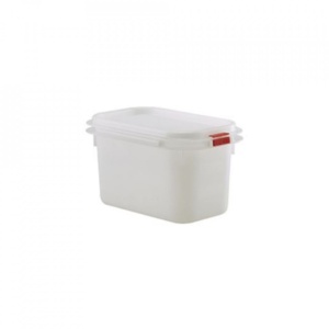 Container GN polipropilena 1/9 100mm Genware 1.1L GNPP19-100
