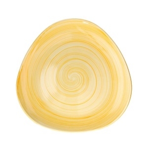 Farfurie triunghiulara Giotto yellow 27x28cm TY000271054