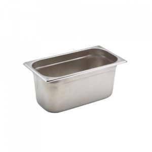 Gastronorm otel inoxidabil 1/3 150mm Genware 33x18cm GN13-150