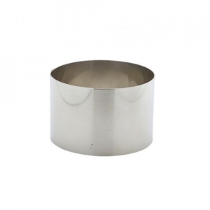 Inel mousse otel inoxidabil Genware 9x6cm MR96