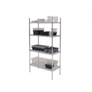 Raft 4 niveluri Genware 91x45x183cm 222-1000