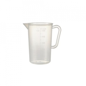 Recipient gradat polipropilena 500ml Genware 14x9x14cm MJPP05