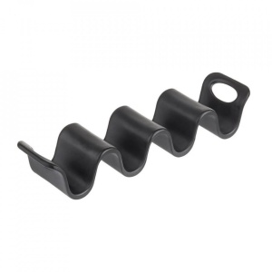 Suport taco melamina 4 locuri 23.5x5.7x4cm 10279BKEU