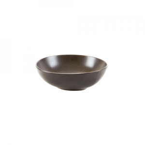 Bol garnitura Ironstone Black 14cm 385ml 36DC14IR