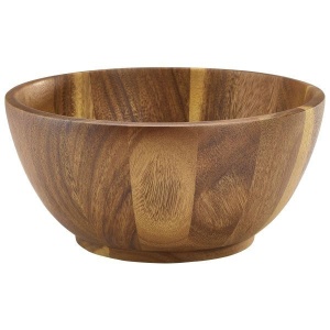 Bol lemn acacia 25Dia x 12cm WBWL25