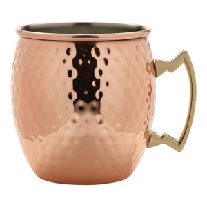 Cana Copper Mug 55cl/19.25oz Hammered BCM550