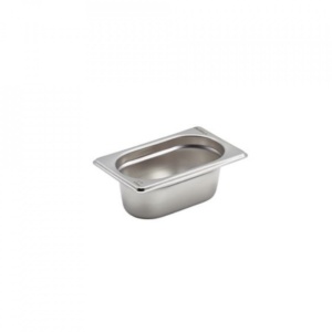 Gastronorm otel inoxidabil 1/9 65mm Genware 18x11cm GN19-65
