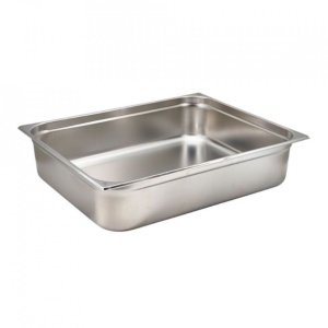 Gastronorm otel inoxidabil 2/1 150mm Genware 65x53cm GN21-150