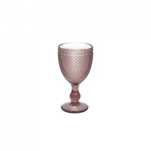 Pahar vin/apa Roz Diamante 280ml N3585T55894