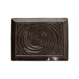 Platou dreptunghiular Organica Bronze Material 34x25 cm OC034335577
