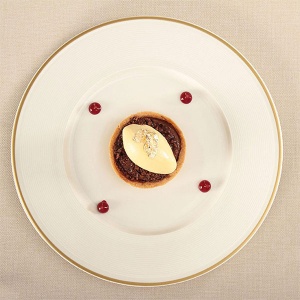 Platou oval Line Gold Band 34cm 115834GB