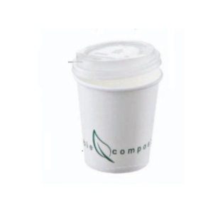 Set pahar cafea biodegradabil 200ml Q3001