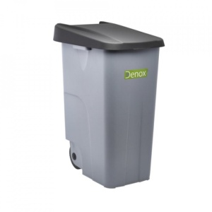 Capac negru cos reciclare 85L Genware 23453090