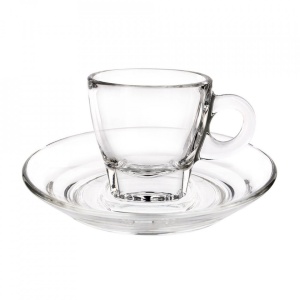 Farfurie espresso sticla 12cm G1P02472