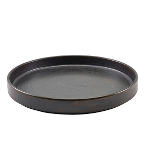 Farfurie prezentare Terra Porcelain Black 26cm PR-PBK26