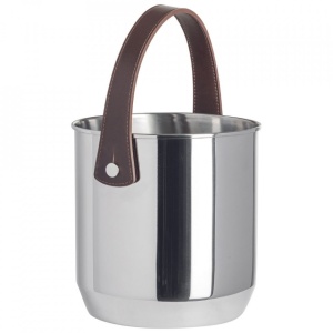 Frapiera inox cu maner piele Abert ø 19 cm H .19,5cm V360520M01