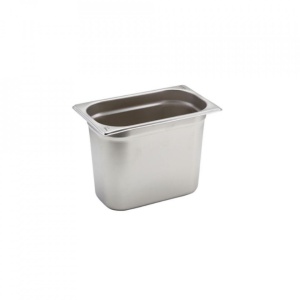 Gastronorm otel inoxidabil 1/4 200mm Genware 27x16cm GN14-200