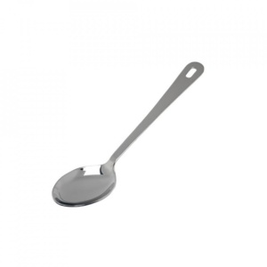 Lingura servire orificiu agatat Genware 36cm 300014