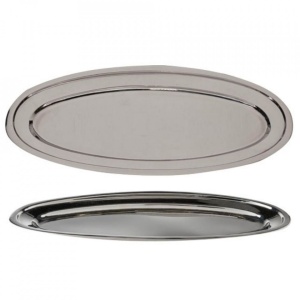 Tava ovala inox servire peste 50cm 20104