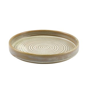 Farfurie prezentare Terra Porcelain Matt Grey 18cm PR-PMG18