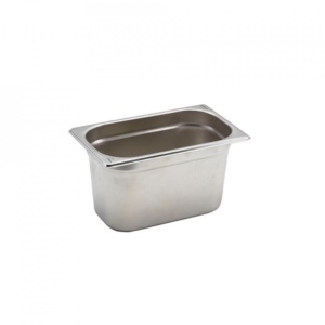 Gastronorm otel inoxidabil 1/4 150mm Genware 27x16cm GN14-150