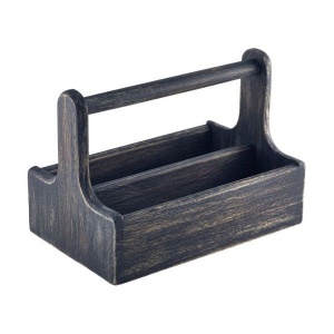 Ladita Genware dark wood 25x15.3x17.9cm DWTCBK