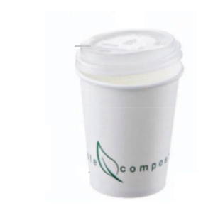 Set pahar cafea biodegradabil 240ml Q3002