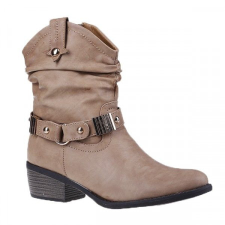 Botine Khristal beige