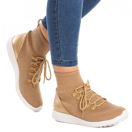 Sneakers dama din material elastic Sabrina