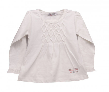 Bluza fete white Valentine