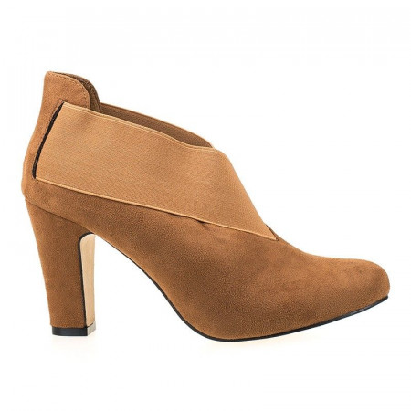 Botine cu toc gros Giulia